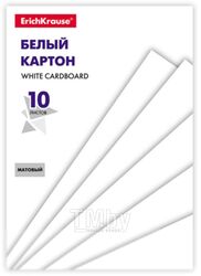 Набор белого картона Erich Krause 53159 (10л)