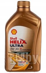 Масло моторное синтетическое 1л - API SP, ACEA C5 SHELL SHELL 0W20 HELIX ULTRA SP/1