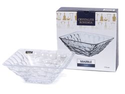 Салатник стеклянный "MARBLE" 17,5 см Crystalite Bohemia