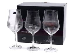 Набор бокалов для вина стеклянных "Tulipa optic" 6 шт. 550 мл Crystalex