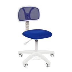 Офисное кресло Chairman 250 белый пластик TW-10/TW-05 синий