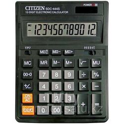Калькулятор SDC 444S 12 разр., 2пит., двухуровн.память, 199х153х30 Citizen SDC-444S