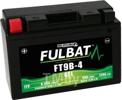 Аккумулятор SLA FT9B-4 AGM (150x68x105) 8Ач +/- FULBAT 550642