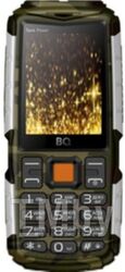 Мобильный телефон BQ Tank Power BQ-2430 (камуфляж/серебристый)