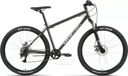 Велосипед Forward Sporting 27.5 2.3 D 2022 / RBK22FW27540 (19, черный/белый)