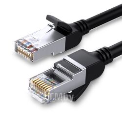 Кабель UGREEN Cat 6 U/UTP Pure Copper Ethernet Cable 1m NW101 (Black) 50191