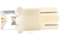 Лампа автомобильная светодиодная T10W (W2.1x9.5d) 1 LED CONCAVE WHITE блистер (2шт) 6000K 10лм 12V MEGAPOWER M-10312W-2бл