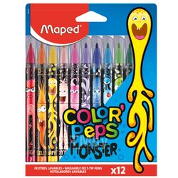 Фломастеры "Color Peps Monster" 12 шт. Maped 845400