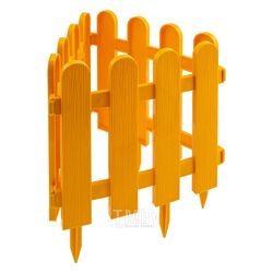 Забор декоративный "Классика", 29 х 224 см, желтый PALISAD 65002