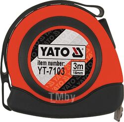 Рулетка с магнитом 5мх19мм (бытовая) Yato YT-7105