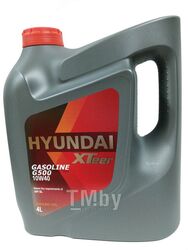 Моторное масло синтетическое HYUNDAI XTEER Gasoline G500 10W40 4L API SL SYNTHETIC 1041044