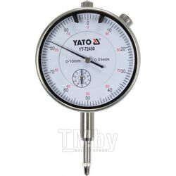 Индикатор измерительный часового типа 0-10мм Yato YT-72450