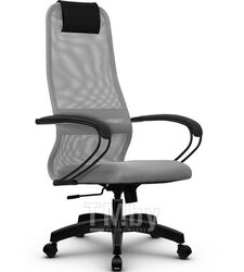 Кресло Metta SU-BK130-8 PL Светло-серый / Черный (SU-BP-8 PL)