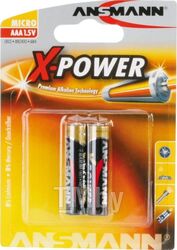 Батарейка Alkaline Xpower-1.5V AAA-bl2 блистер (LR03) ANSMANN 5015603