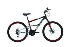 Велосипед Forward Altair MTB FS 26 2.0 Disc 2021 / RBKT1F16E018 (18, черный/красный)