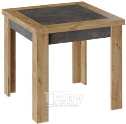 Обеденный стол ТриЯ Хьюстон тип 3 раздвижной (дуб вотан/моод темный)
