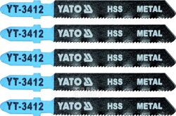 Полотна для электролобзика по металлу 50x75x1,0мм 21TPI (5шт) Yato YT-3412