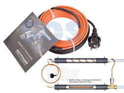 Греющий саморегулир. кабель в трубу 10HTM2-CT (2м/20Вт) (комплект) REXANT (Греющий саморегулирующийся кабель (комплект в трубу) 10HTM2-CT ( 2м/20Вт) R