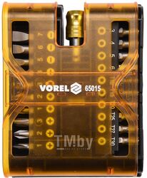 Биты в наборе с битодержателем (21пр.) Vorel 65015