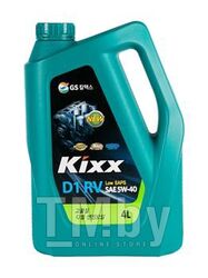 Моторное масло синтетическое KIXX D1 RV 5W40 4L (SUV) ACEA C3API SN CF L2013440K1