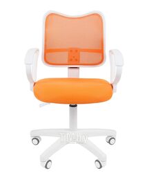 Кресло офисное Chairman 450LT (белый/оранжевый)