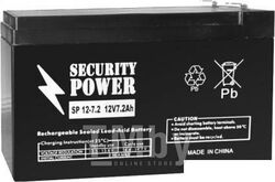 Аккумуляторная батарея Security Power SP 12-7,2 F2 12V/7.2Ah