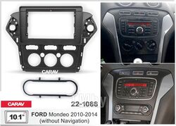 Переходная рамка CARAV Ford Mondeo 2010-2014 (без навигации) (10.1") 22-1088