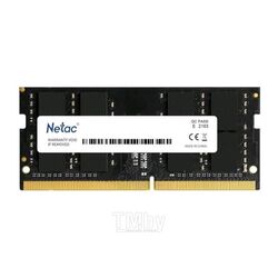 Оперативная память Netac Basic SO DDR4-3200 8GB C22 NTBSD4N32SP-08