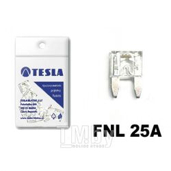 Предохранители плоские MINI 25A FNL serie 32V LED (25 шт) TESLA FNL25A25