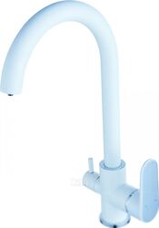 Смеситель для кухни с высоким изливом с выходом для питьевой воды Diadonna D87-446117W