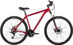 Велосипед Forward Sporting 27.5 2.3 D 2022 / RBK22FW27541 (19, темно-красный/серебристый)