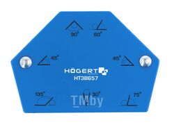 Магнит шестигранный для сварочных работ HOEGERT HT3B657