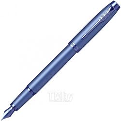 Ручка перьевая M "IM Monochrome F328 Blue PVD" метал., подарочн. упак., синий, патрон синий Parker 2172964