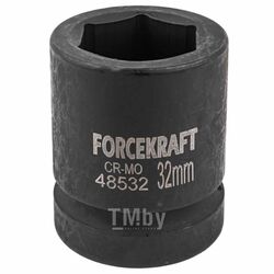 Головка ударная 1", 32мм (6гр.) FORCEKRAFT FK-48532