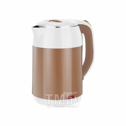 Чайник электр (1.8) бел/мол.шоколад SAKURA SA-2168WBR