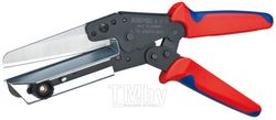 Ножницы для пластмассы и кабель-каналов до 4мм, нож сменный 110 мм, L-275 мм, чёрные, 2-комп. рукоятки Knipex 950221