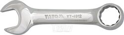 Ключ рожково-накидной короткий 8мм CrV Yato YT-4901
