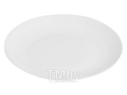 Тарелка обеденная фарфоровая, 270 мм, круглая, серия Amato Crystal (Амато Кристал), PERFECTO LINEA