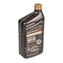 Масло моторное полусинтетическое 946мл - 5W30 Synthetic Blend (SN, GF-5) HONDA 87989134