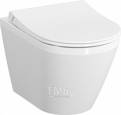 Унитаз подвесной Vitra Integra Rim-ex с сиденьем микролифт (7040B003-0075+110-003-019)