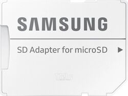 Карта памяти Samsung MicroSD EVO plus 128 ГБ