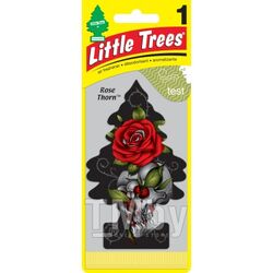 Ароматизатор Ёлочка "Дикая Роза" (Rose Thorn) LITTLE TREES U1P-17308-RUSS