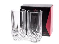 Набор стаканов стеклянных "Longchamp" 2 шт. 280 мл Cristal Darques