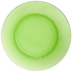 Тарелка обеденная стеклянная, 235 мм, серия Lys Green, DURALEX