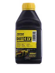Жидкость тормозная для автомобилей 260 C ISO 4925 Class 6 DOT 4 LV 0.5 л Textar 95006100