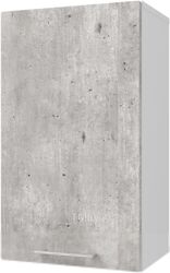 Шкаф навесной для кухни Горизонт Мебель Оптима 40 (бетон лайт)
