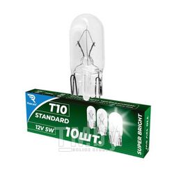 Лампа накаливания T10 12V5W W5W Standard REKZIT REK-90350