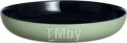 Тарелка десертная стеклокерамическая "vicky black sauge" 21 см Luminarc Q8584