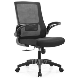 Кресло для персонала 920В, черный, сетчатая ткань, крестов. пластик ANSA 920В