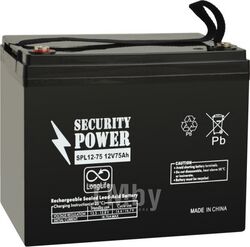Аккумуляторная батарея Security Power SPL 12-75 12V/75Ah